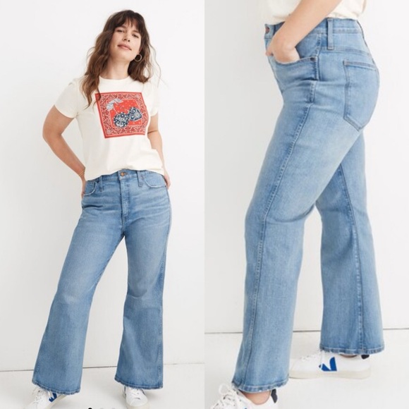 Madewell Retro Flare Jeans in Norwich Wash size 30 - Picture 1 of 12